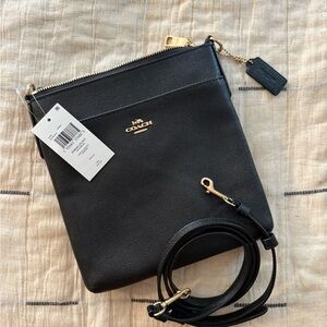 Coach Crossgrain Leather Kitt Crossbody